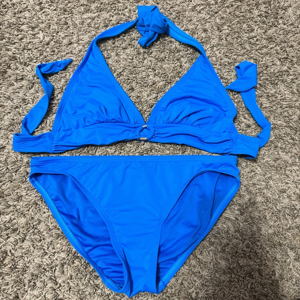 Vibrant Blue Bikini Set